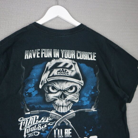 Mac Tools I'll be welding Vintage Skull Tee Mens - Picture 7 of 7